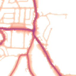 Daytime road noise heatmap for BR2 7BD