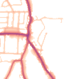 Daytime road noise heatmap for BR2 7BL