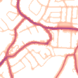 Daytime road noise heatmap for BR2 7DL