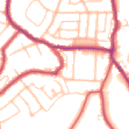Daytime road noise heatmap for BR2 7EB