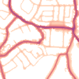 Daytime road noise heatmap for BR2 7EN