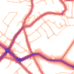 Daytime road noise heatmap for BR2 7HG