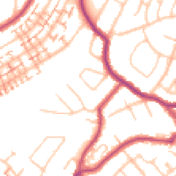 Daytime road noise heatmap for BR2 7HY