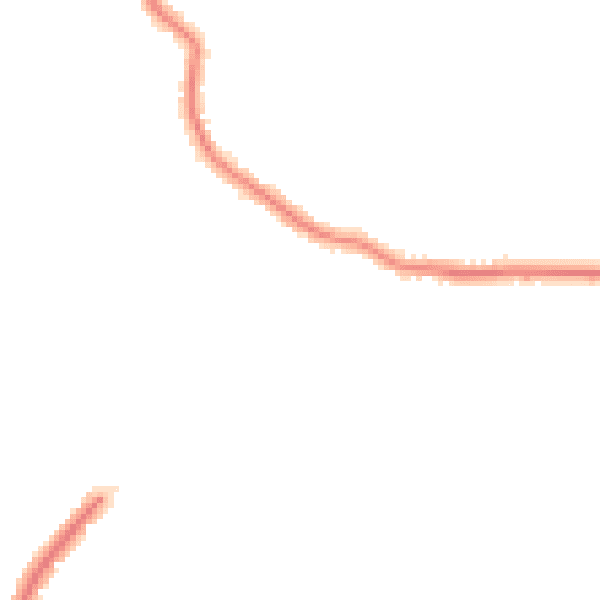 Night-time road noise heatmap for BR2 7JH