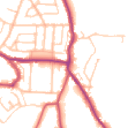 Daytime road noise heatmap for BR2 7LP