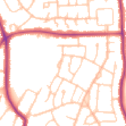 Daytime road noise heatmap for BR2 7PE