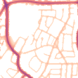 Daytime road noise heatmap for BR2 7PL