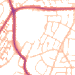Daytime road noise heatmap for BR2 7PN