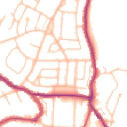 Daytime road noise heatmap for BR2 7QB