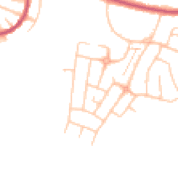 Daytime road noise heatmap for BR2 8DZ