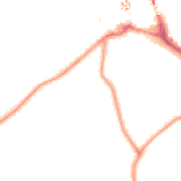 Night-time road noise heatmap for BR2 9AR
