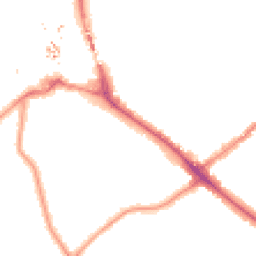 Night-time road noise heatmap for BR2 9BU