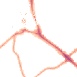 Night-time road noise heatmap for BR2 9EZ