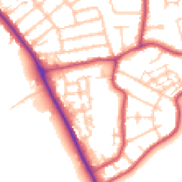 Daytime road noise heatmap for BR2 9FZ