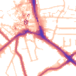 Daytime road noise heatmap for BR2 9GA