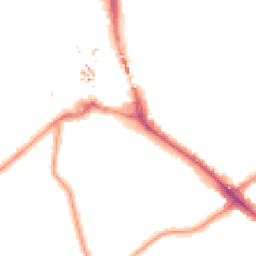 Night-time road noise heatmap for BR2 9GA