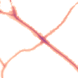 Night-time road noise heatmap for BR2 9JD