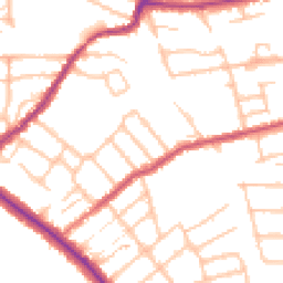 Daytime road noise heatmap for BR2 9RF