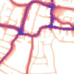 Daytime road noise heatmap for BR3 1AF