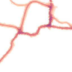 Night-time road noise heatmap for BR3 1AF