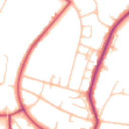Daytime road noise heatmap for BR3 1DN