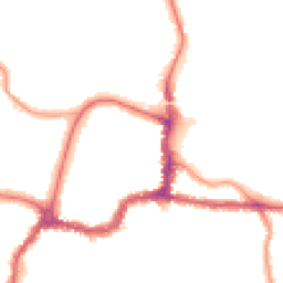 Night-time road noise heatmap for BR3 1DU