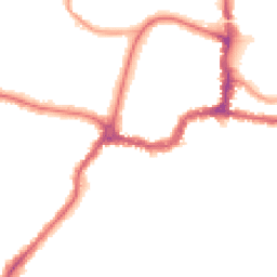 Night-time road noise heatmap for BR3 1DZ