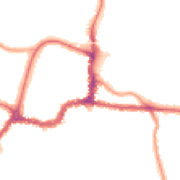 Night-time road noise heatmap for BR3 1ED