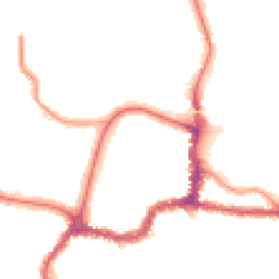 Night-time road noise heatmap for BR3 1EF