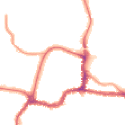 Night-time road noise heatmap for BR3 1EG