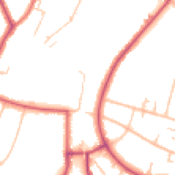 Daytime road noise heatmap for BR3 1EL