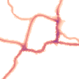 Night-time road noise heatmap for BR3 1EQ