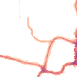 Night-time road noise heatmap for BR3 1HE
