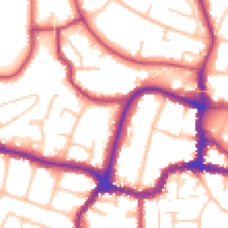Daytime road noise heatmap for BR3 1HT