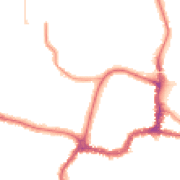 Night-time road noise heatmap for BR3 1HT