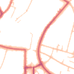 Daytime road noise heatmap for BR3 1NT