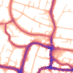 Daytime road noise heatmap for BR3 1NU