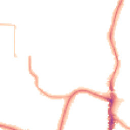 Night-time road noise heatmap for BR3 1TT