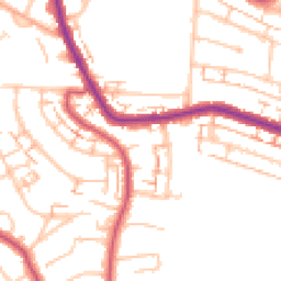 Daytime road noise heatmap for BR3 3ET
