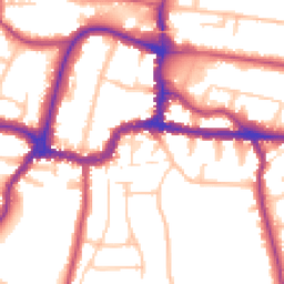 Daytime road noise heatmap for BR3 3LE