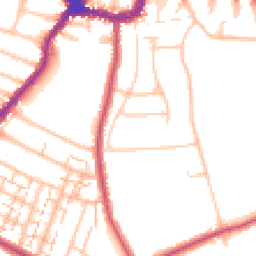 Daytime road noise heatmap for BR3 3NF