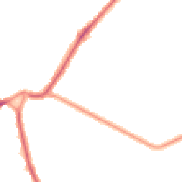 Night-time road noise heatmap for BR3 3QG