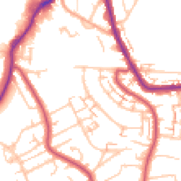 Daytime road noise heatmap for BR3 3SB
