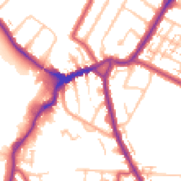 Daytime road noise heatmap for BR3 4AS
