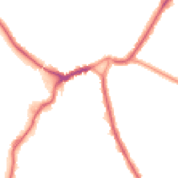 Night-time road noise heatmap for BR3 4AS