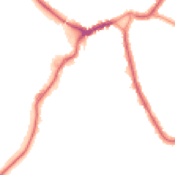 Night-time road noise heatmap for BR3 4BS