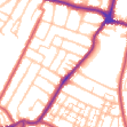 Daytime road noise heatmap for BR3 4HP