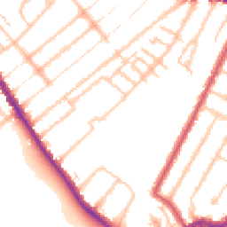 Daytime road noise heatmap for BR3 4RD