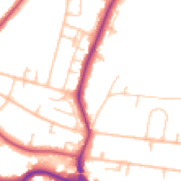 Daytime road noise heatmap for BR3 5AH