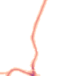 Night-time road noise heatmap for BR3 5AL